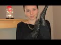 Asmr in russian  swedish   svenska  black gloves