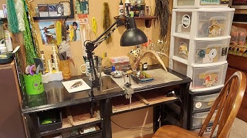 A Tour Of My Fly Tying Bench