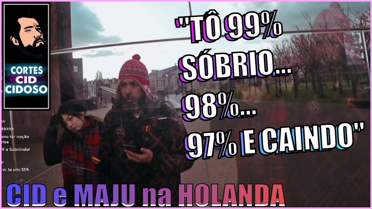 SENTINDO A BRISA DE AMSTERDAM... CLINT EASTWOOD!?  - IRL CID E MAJU NA HOLANDA