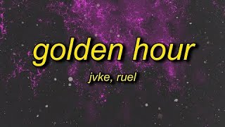 JVKE - golden hour ft. Ruel | 1 Hour Loop/Lyrics |