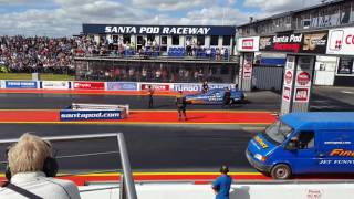 FireForce 3 jet car at Euro Finals 11th September 2016