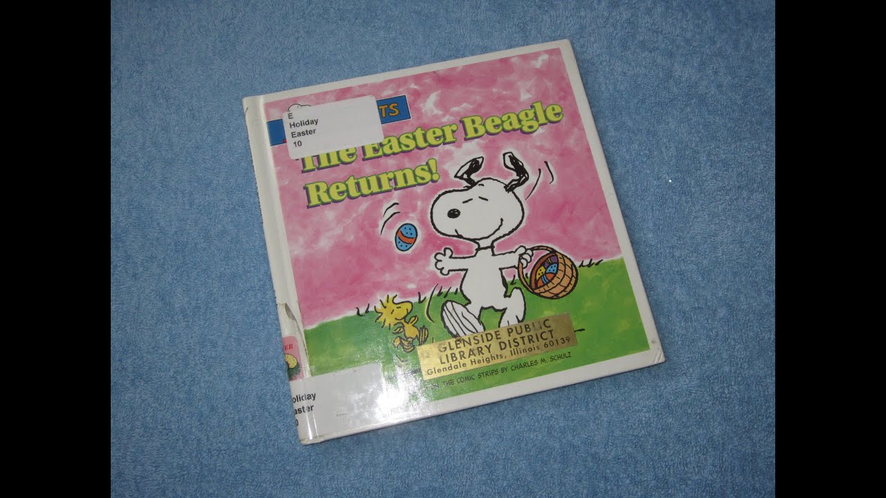 Peanuts ~ The Easter Beagle Returns! Children's Read Aloud Story Book For Kids By Schulz