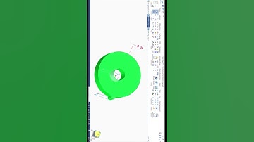 Design gear   bánh răng Solid Edge ST10 #shorts #solidedge #solidedgetutorials