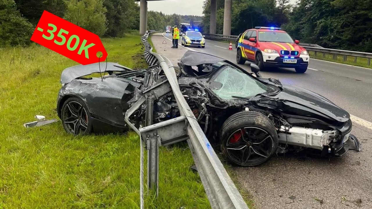 Most EXPENSIVE Hypercar & Supercar Crashes Ever Caught On Camera