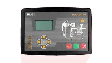 How to check ELGI Compressor running hour ?