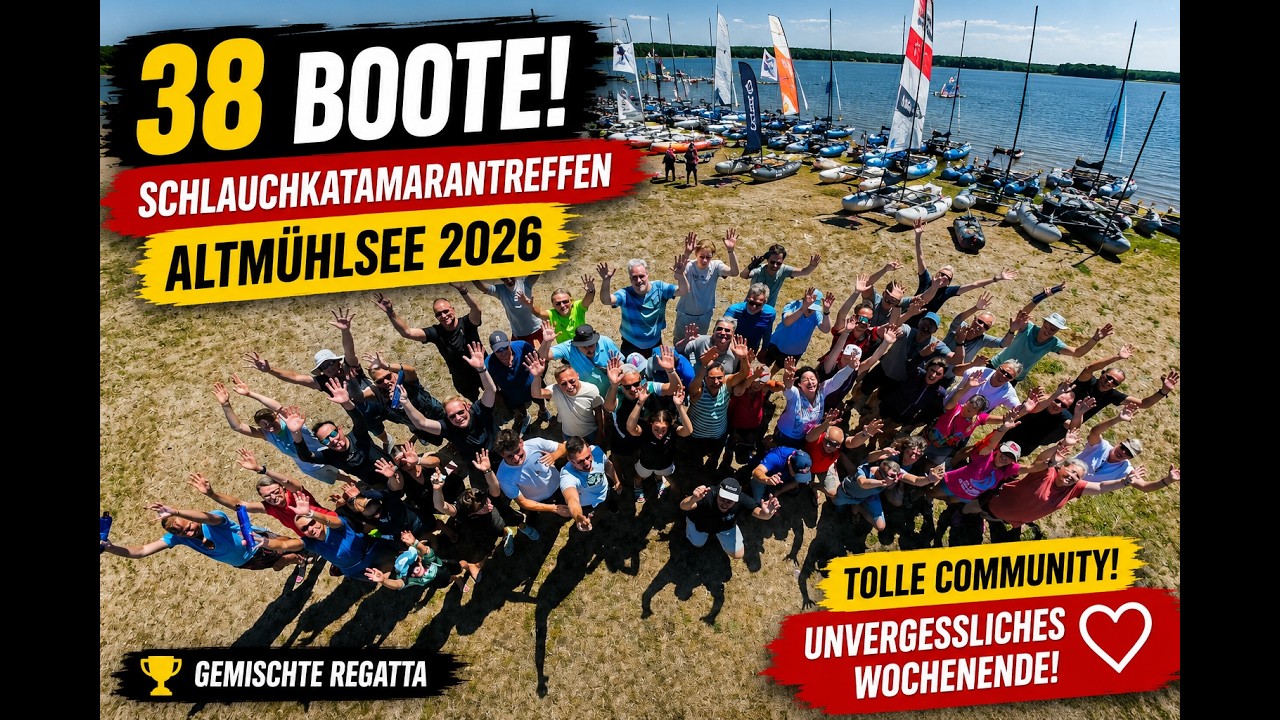 ⁣⛵ 38 Schlauchkatamarane! Das größte Treffen des Jahres? 😍