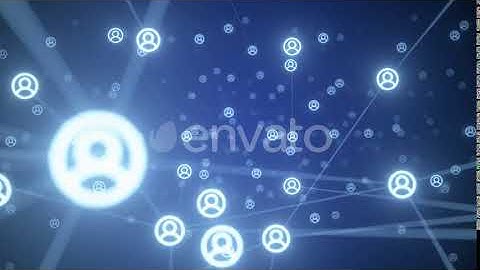 Connecting People on the Internet | Motion Graphics - Envato elements