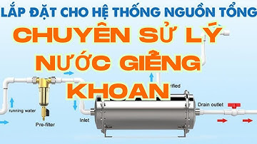 bộ lọc nước giếng khoan công nghệ UF