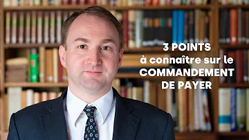 Qu'est-ce qu'un commandement de payer par huissier ?