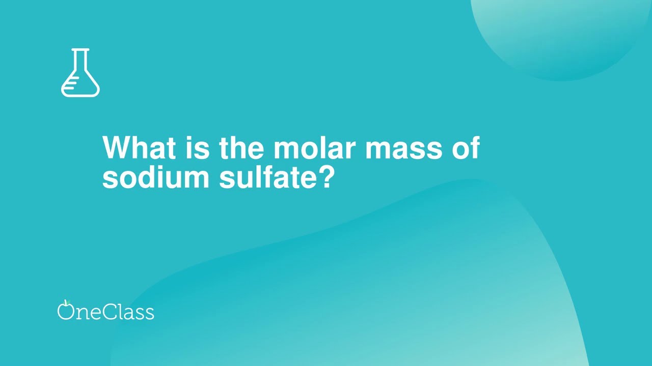 How To Calculate The Molecular Mass Of Sodium Chloride Quora