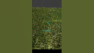 Realistic grass in blender within seconds! 🌱🌱Must know Blender shortcut 🔥