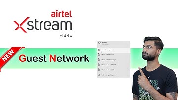 Airtel Xstream Fibre Guest Network New Trick #airtelxstream  #techathome