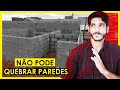 REFORMA EM PAREDES ESTRUTURAIS -  CUIDADO NÃO PODE QUEBRAR