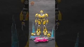 ASMR Unboxing &amp; Build Blokees Transformers Bumblebee #unboxing #asmr #mokit #transformers #bumblebee