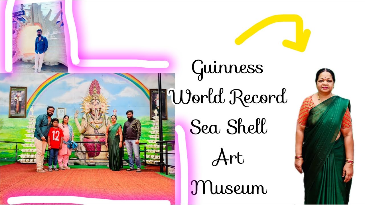 Guinness World Record Sea Shell Art Museum Mysore raghu srivathsa