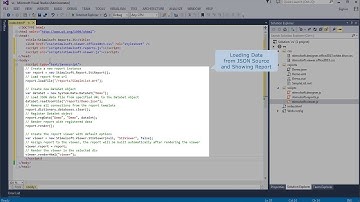 Transferring JSON Data to Report from Visual Studio in Stimulsoft.JS - [Shot on version 2015.1]