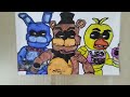 retro fnaf gang #fivenightsatfreddys