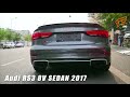 The ipe  exhaust catback for audi rs3 8v sedan