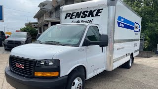 2021 GMC Savanna 3500 16ft Penske Moving Truck