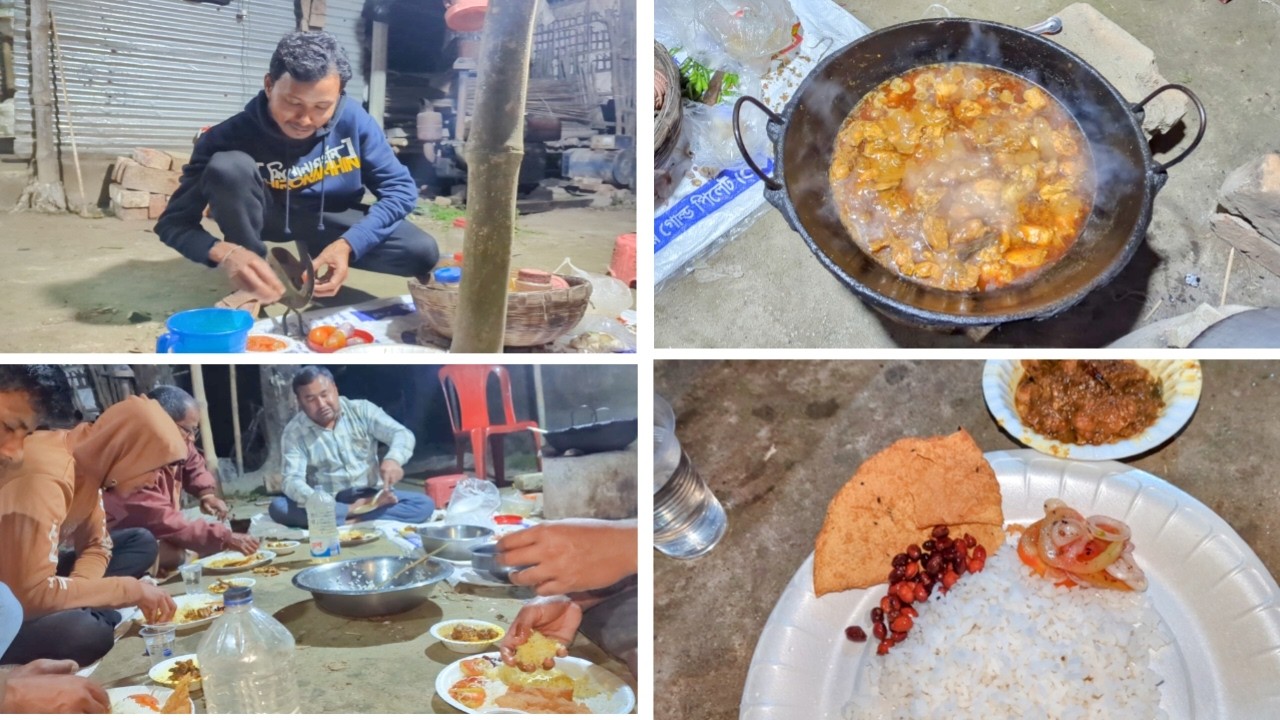 হঠাৎ আয়োজন #vlog #villagelife