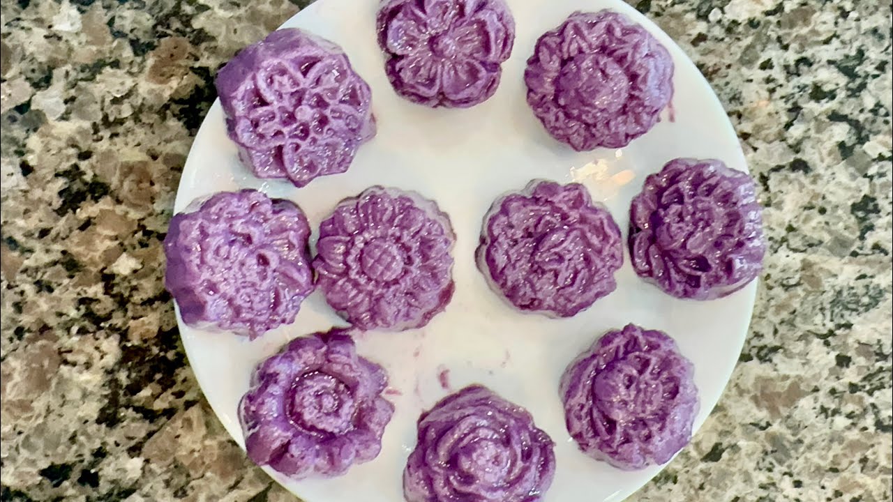 How to make Purple/Sweet Yam Cake, 