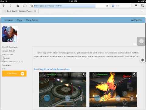 How to download devil may cry 4 refrain ios