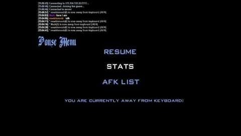 [SAMP] [Filterscript] AFK System