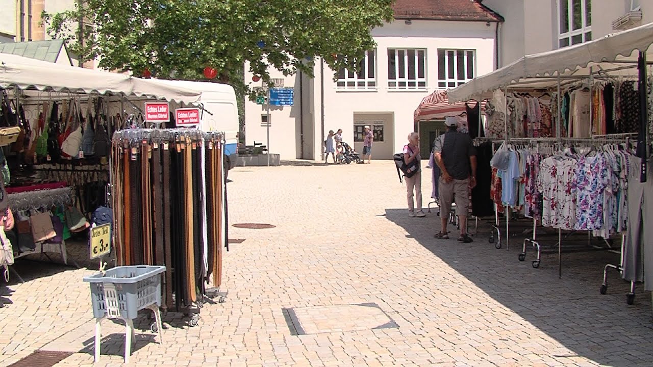 Junimarkt lockt auf den Marktplatz in Pfullingen