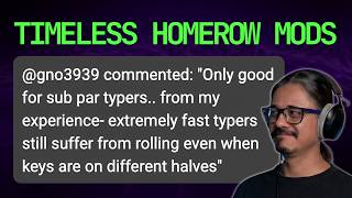 Are Home Row Mods Just for Slow Typists?