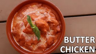 Pollo a la mantequilla hindú (Butter chicken)