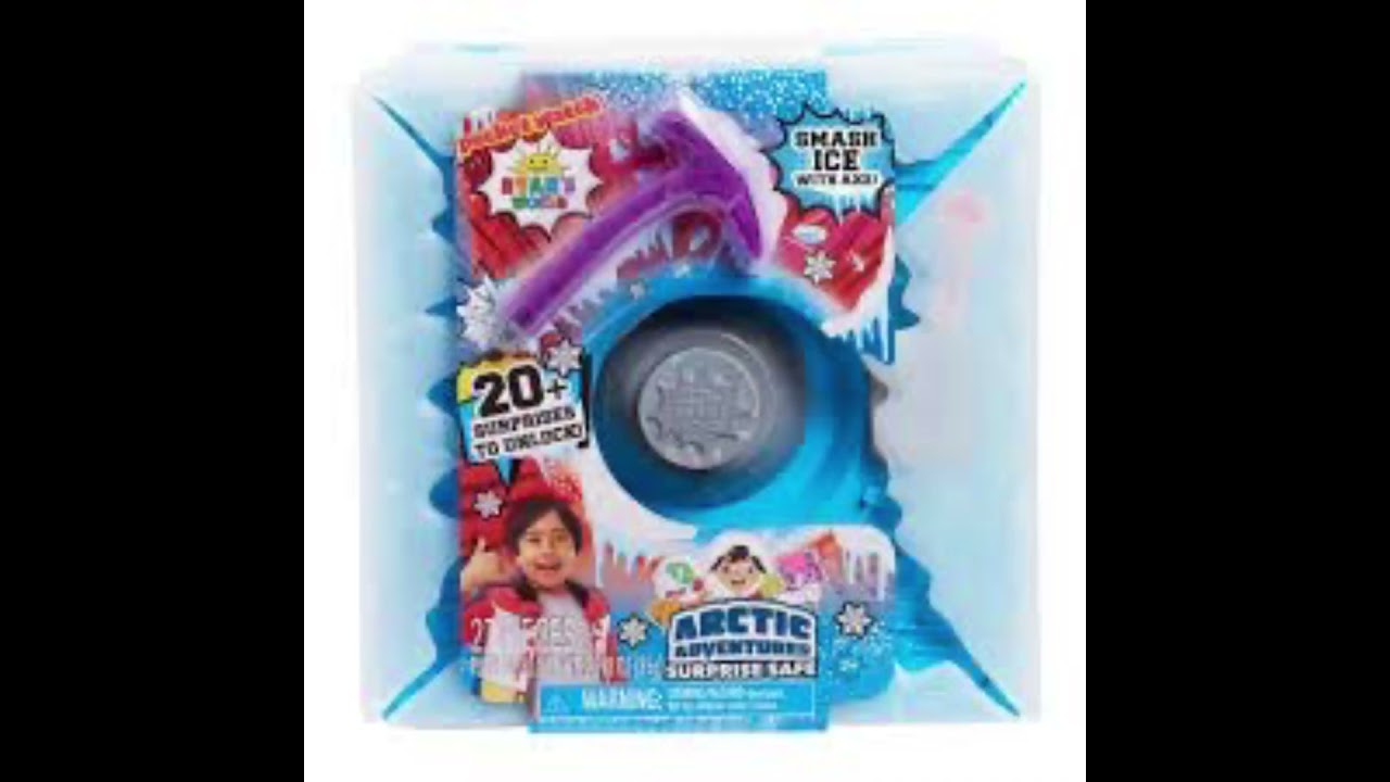 Ryan, toys review, arctic surprise safe