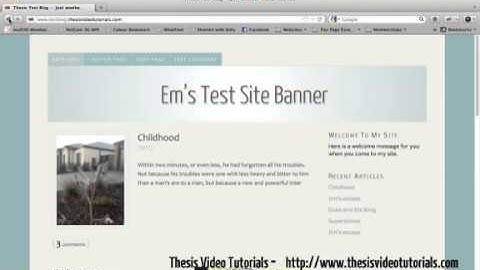 WordPress Basics for Beginners   The WordPress Dashboard Part One WordPress 3 3 1
