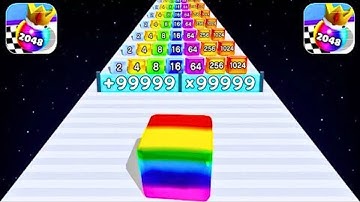 Canvas Run Game ALL LEVELS! Walkthrough Gameplay #gamesvlog #marblerun #satisfyingvideos