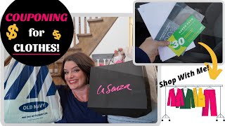 COUPONING FOR CLOTHES!  👠👚👖 | Shop With Me Money Saving Tips!