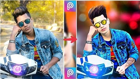 PicsArt CB editing tutorial |full CB face| and CB hair |full HDR effect| designer harsh