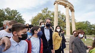 Κυριάκος Μητσοτάκης: «Το πρώτο βήμα για να συναντηθεί ο αρχαίος πολιτισμός με την τεχνολογία»