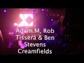 Capture de la vidéo Rob Tissera, Steve Hill & Freak Brothers Footage Frantic, Tidy & Creamfields 2016 Final