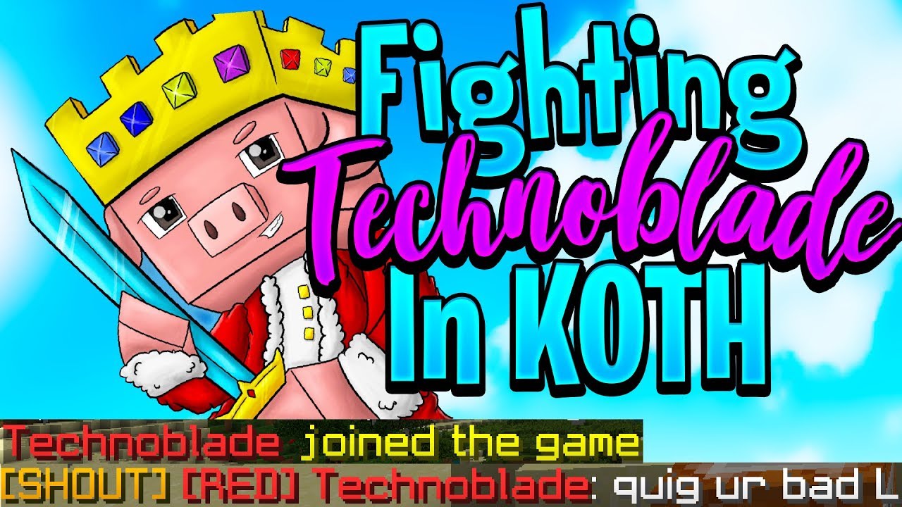 BEATING TECHNOBLADE IN HYPIXEL KING OF THE HILL!?!