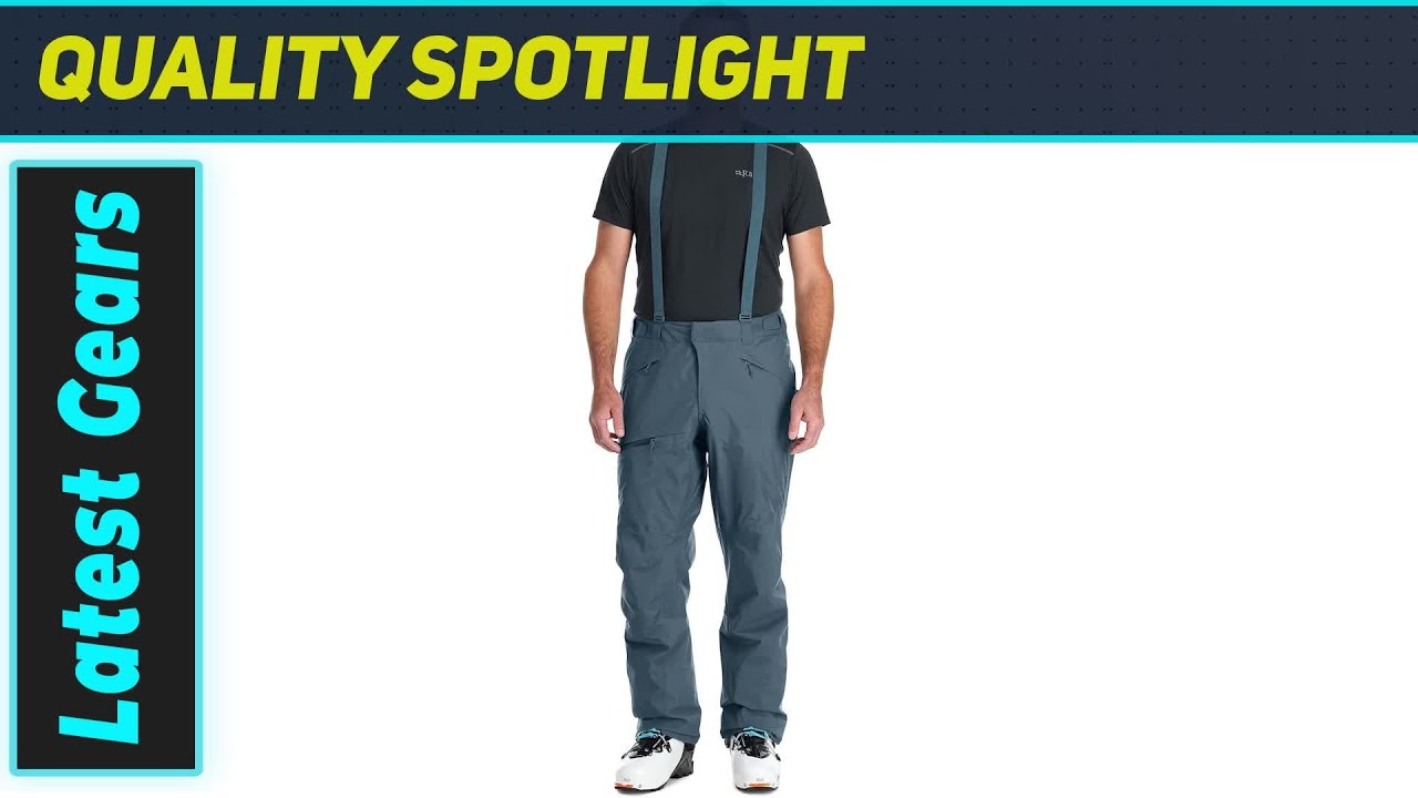 Мужские водонепроницаемые брюки Rab Khroma Volition: идеальный вариант для незабываемого катания ...