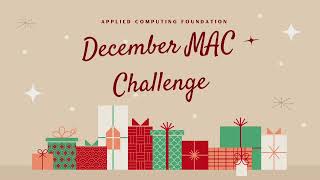 2021 December MAC- Tic Tac Toe App 🧩