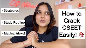 All about CSEET! Study strategies and routine to crack CSEET in ONE MONTH! 💯 | Neha Patel