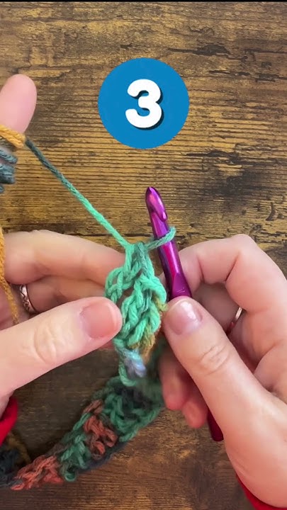 Different ways to start double crochet rows - YouTube
