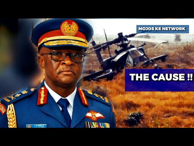 Helicopter Crush Kills Kenyan Chief Of Defense Forces | Mojos Ke class=