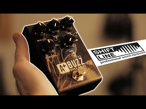 Обзор Shift Line A+ Buzz V.2 bass overdrive - YouTube