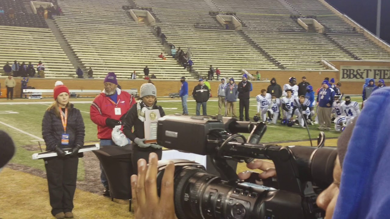 Harding Rams State Championship Trophy Presentation - YouTube