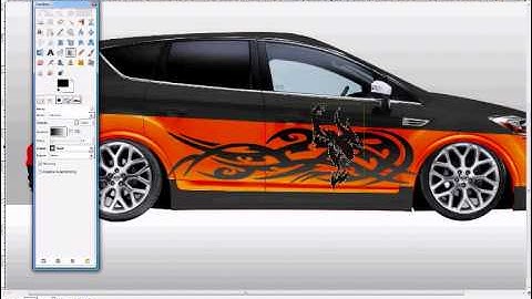 Gimp Car Tutorial :: Vinals (part 4)