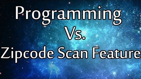 Police Scanner Zip code Feature Vs Programming