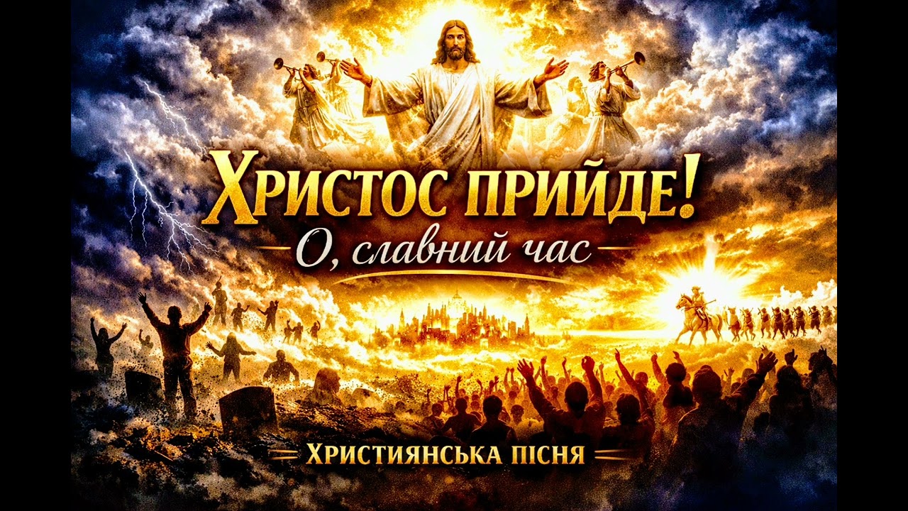 ✨Христос прийде! О, славний час |. 🎼Християнська пісня🙏