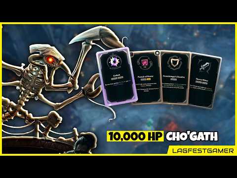 Goliath + Heavy Hitter Turns Full Tank ChoGath Into a Damage Monster | League of Legends ARAM Mayhem