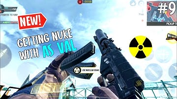 *NEW* GETTING NUKE WITH AS VAL | COD MOBILE | #9 | HADES | VAGUE GAMER #nuke